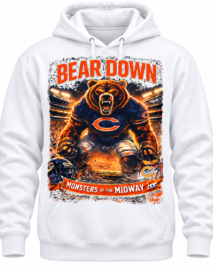 Hoodie- BEAR DOWN